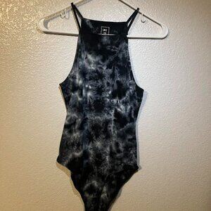 Black Tie Dye Bodysuit